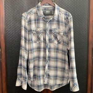 Buckle Button Down Collared Shirt